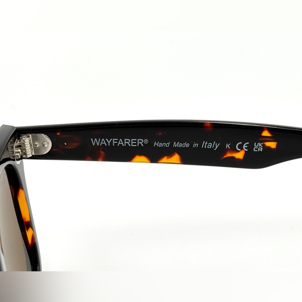 Ray-Ban Wayfarer Sunglasses RB2140 50mm Tortoise W|Brown Lens 50-22-150 902/57 - Picture 9 of 14